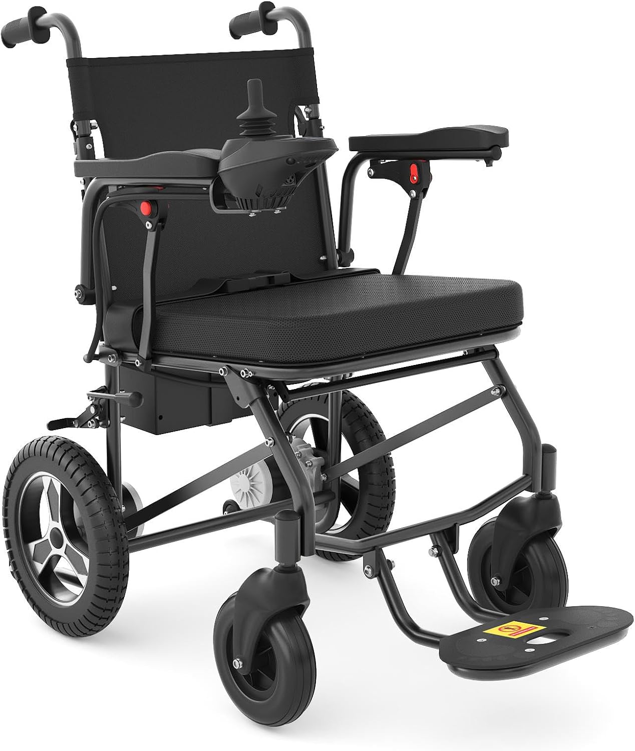Black Lightweight Foldable Electric Wheelchair F3303
