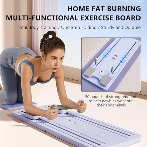 Multi-Purpose Foldable Pilates Reformer Board D2639