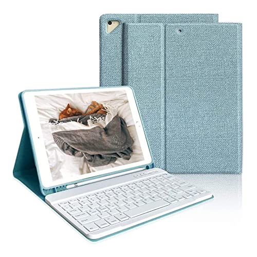 Keyboard Case for iPad 9.7" with Detachable Keyboard and Pencil Holder X44973