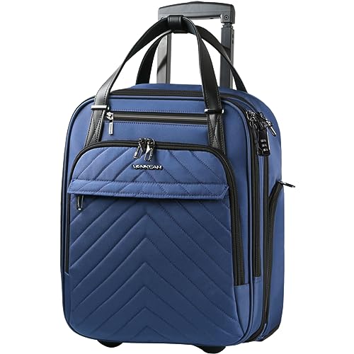 Black 16-inch Carry On Underseat Suitcase with Wheels Z12666