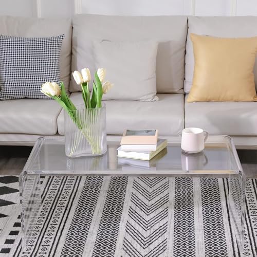 Acrylic Clear Rectangle Coffee Table F372811