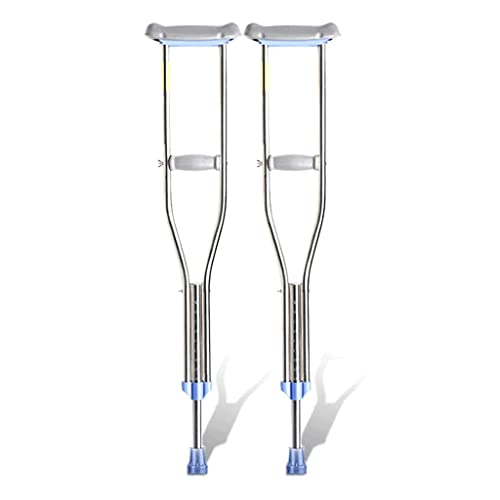 Adjustable Height Stainless Steel Crutches V199