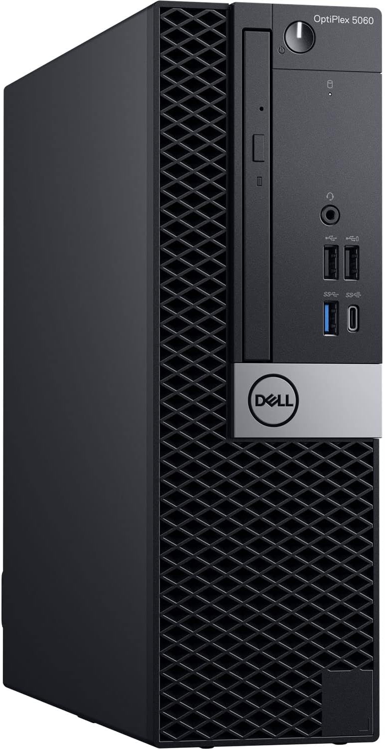 Dell Optiplex 5060 Desktop Computer Hexa Core Intel i5 16GB DDR4 RAM 250GB SSD Windows 11 Professional Black I43078