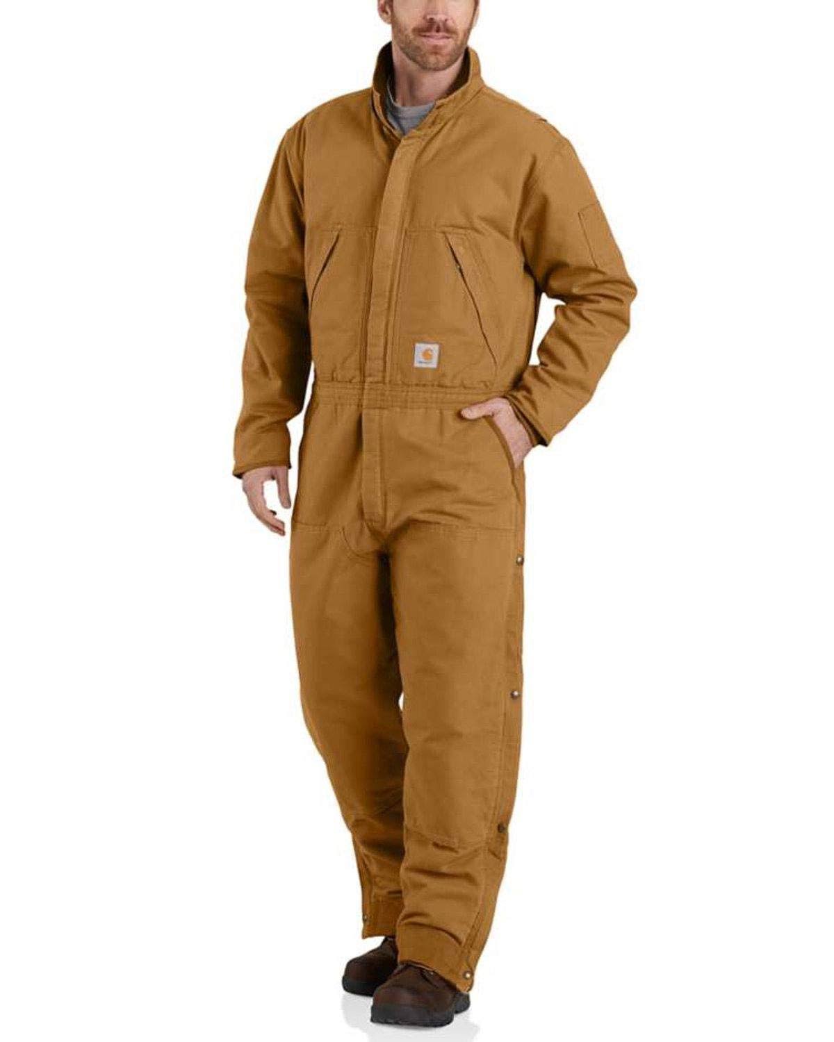 Washed Duck Insulated Coverall W61619