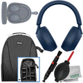 Blue Noise-Canceling Wireless Over-Ear Headphones Bundle C1835