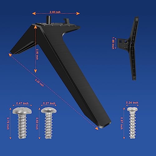 1 Pair Replacement TV Base Stand Legs Z8275