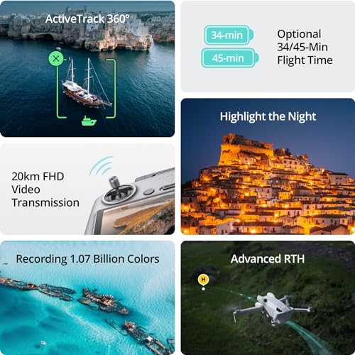 DJI Mini 4 Pro Drone with Screen Remote Control Bundle Kit B921889