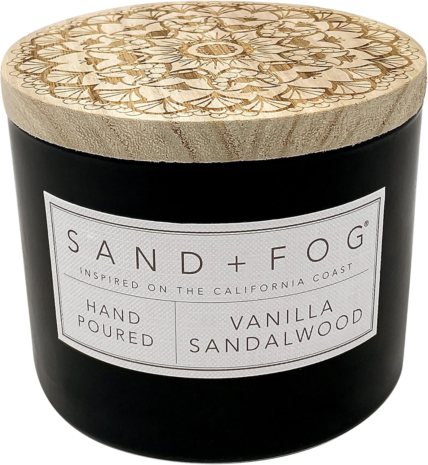 Vanilla Sandalwood Scented Candle, 12oz L4396