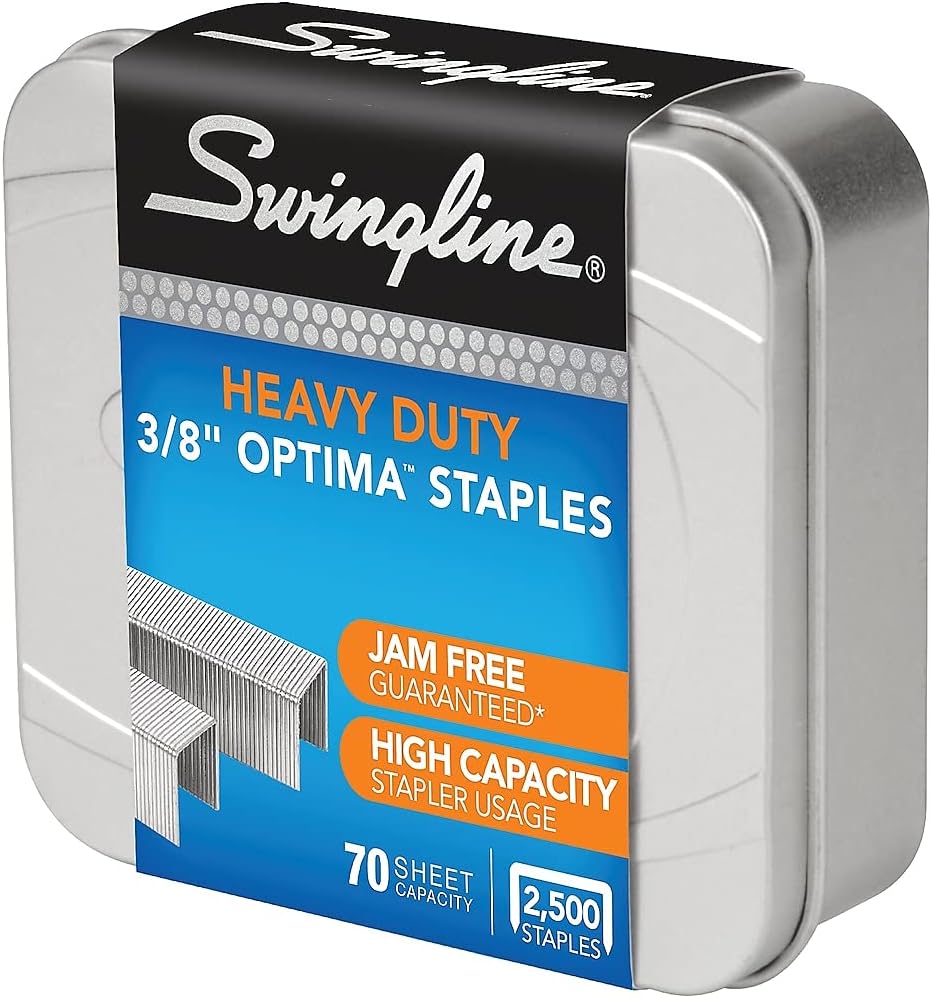 3/8-Inch Leg Staples, 2500/Box Z8714