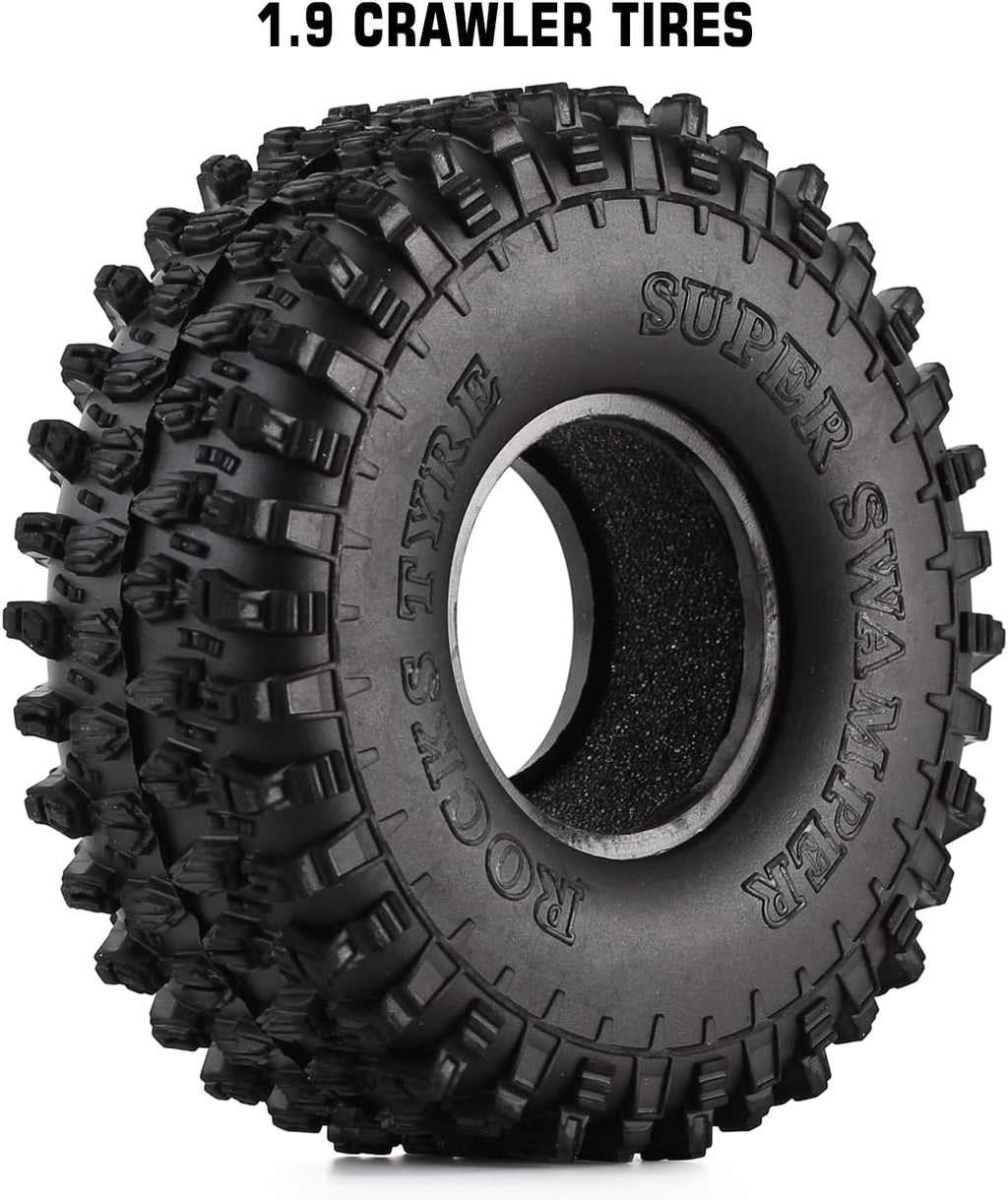 1.9 Crawler Tires 4.7 Inch Outer Diameter 4PCS D538