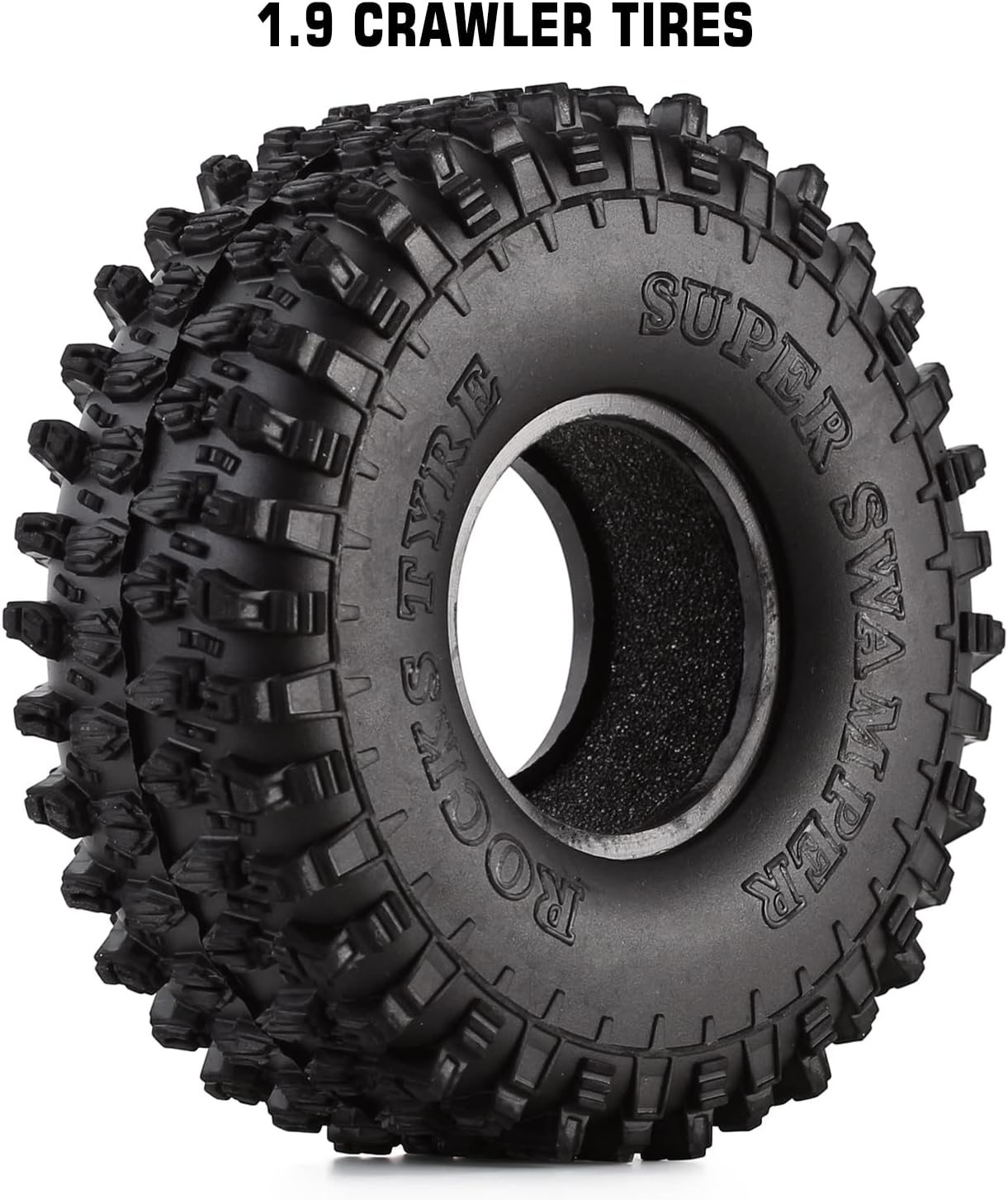 1.9 Crawler Tires 4.7 Inch Outer Diameter 4PCS D538
