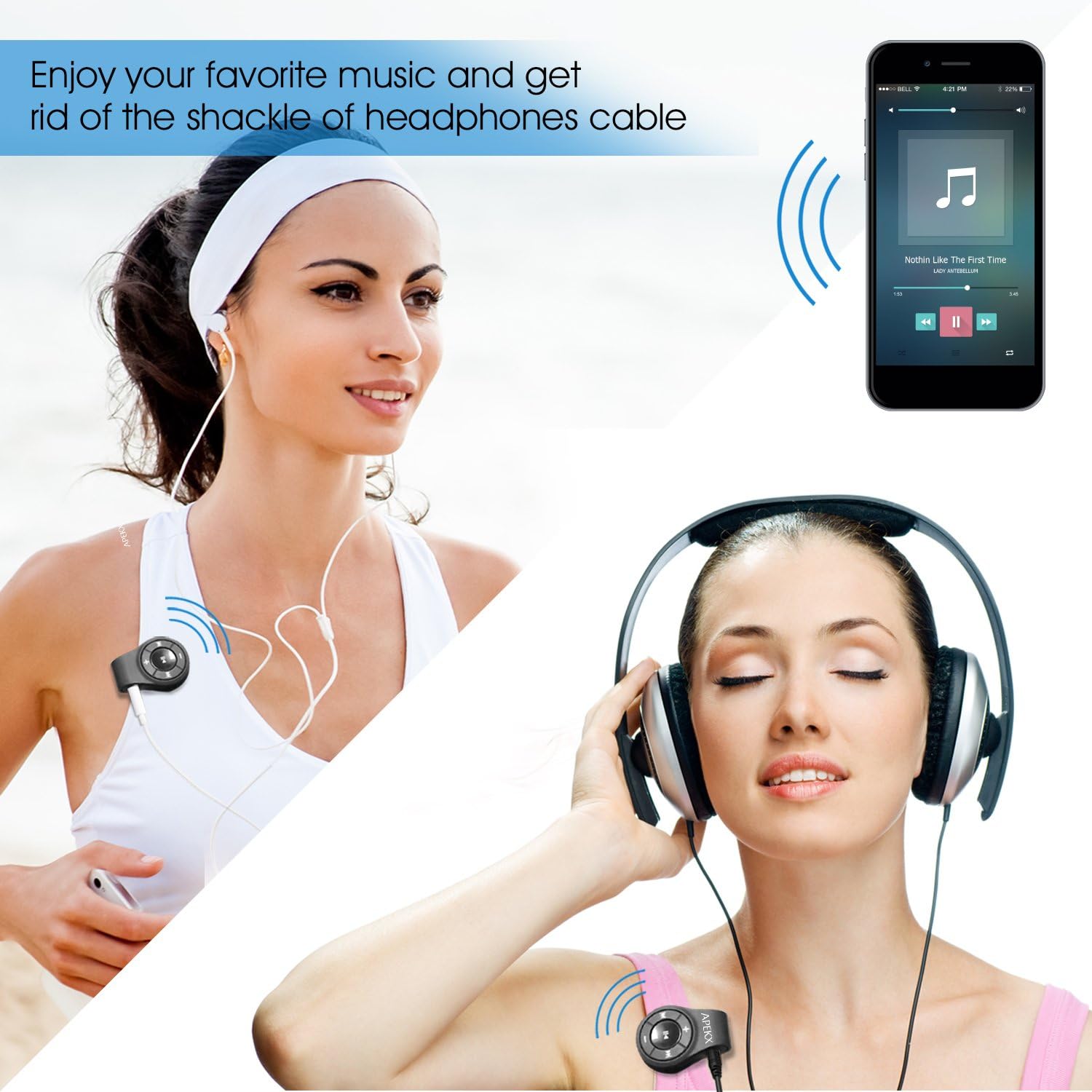 Bluetooth Audio Adapter with MIC U1253
