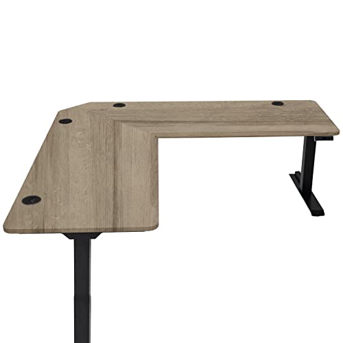Electric Sit to Stand L-Shape Corner Desk L9634