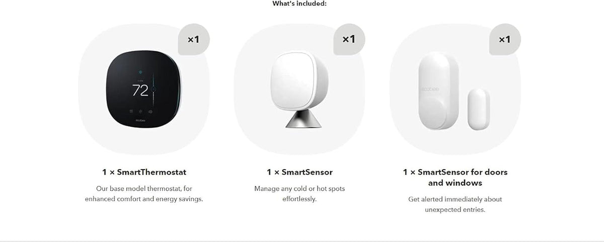Smart Thermostat with Whole Home Sensors T753