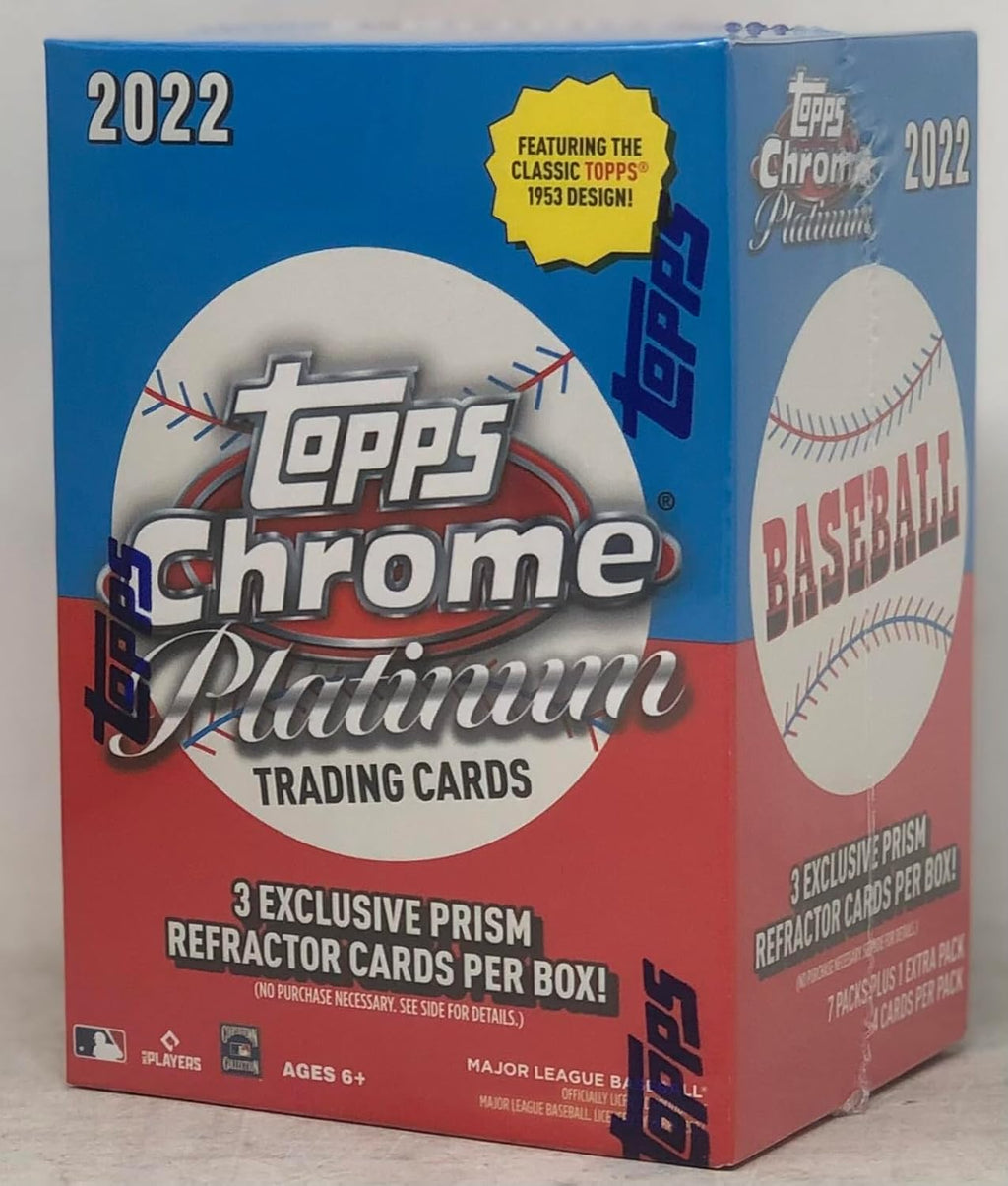 2022 Topps Chrome Platinum Baseball Value Box W1229