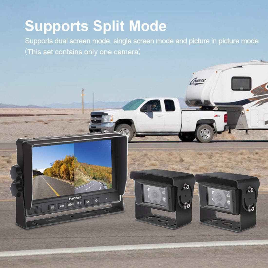 7 Digital Monitor Backup Camera System J797349