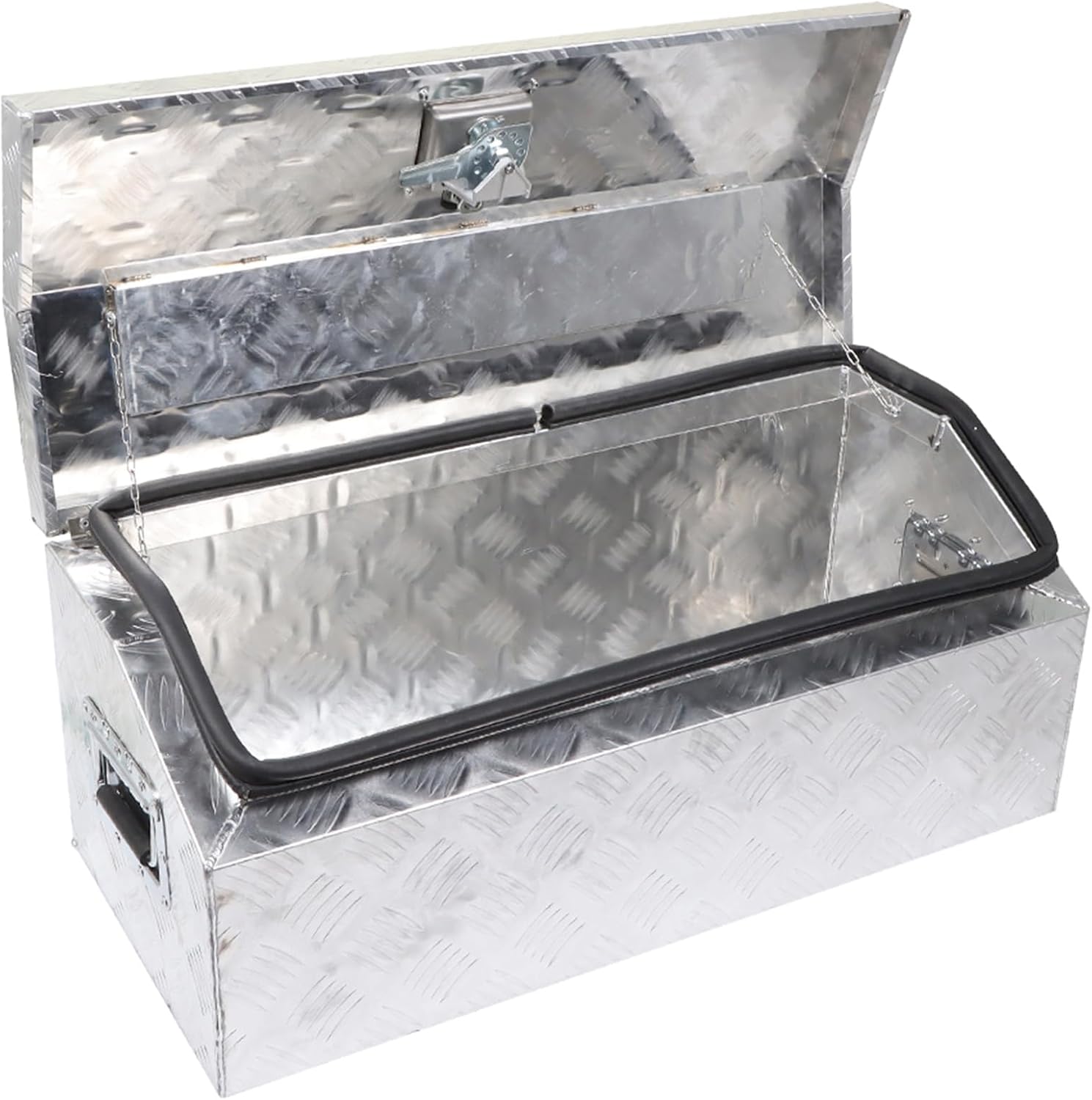 Silver Aluminum Pickup Truck Bed Tool Box T110