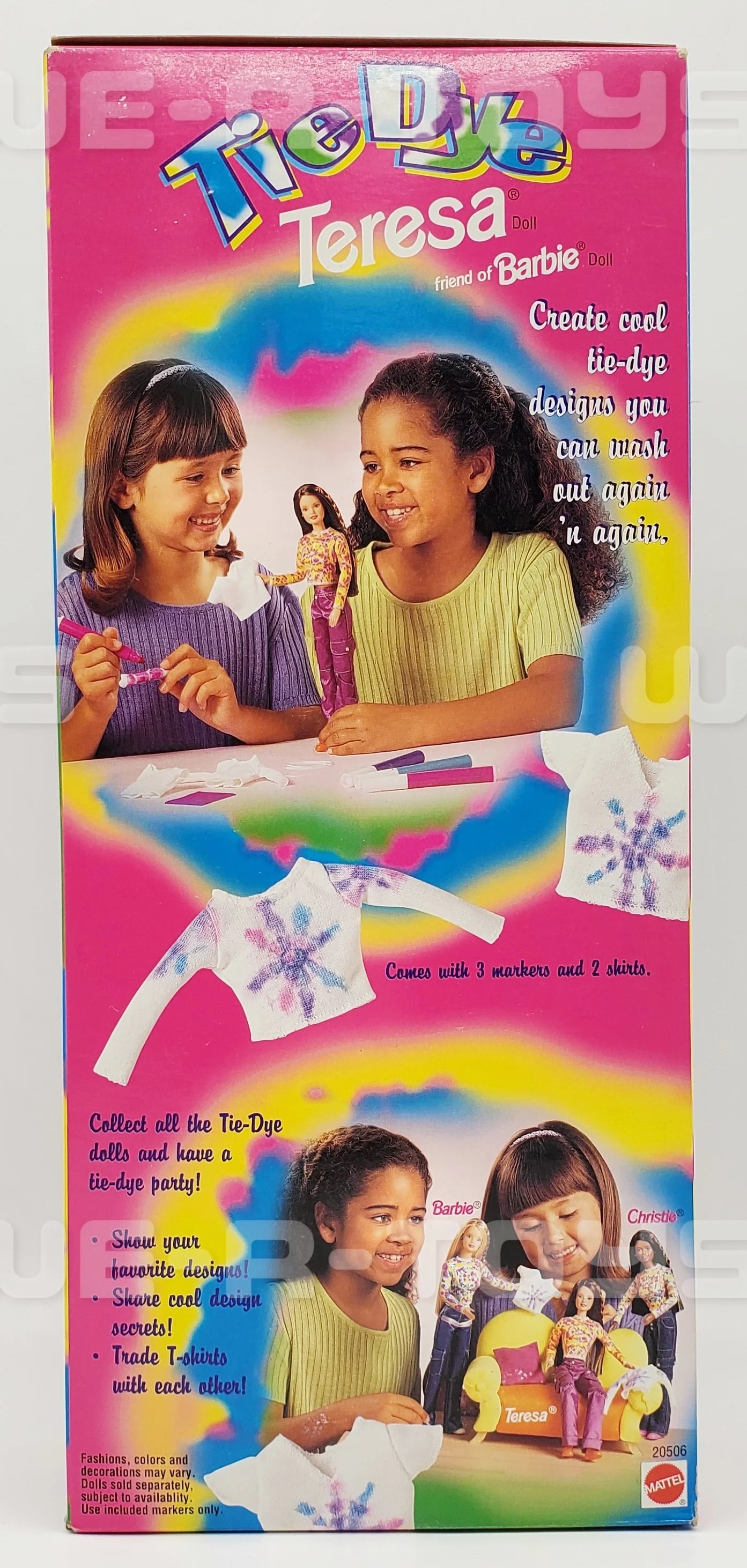 Tie Dye Barbie Doll Z373720