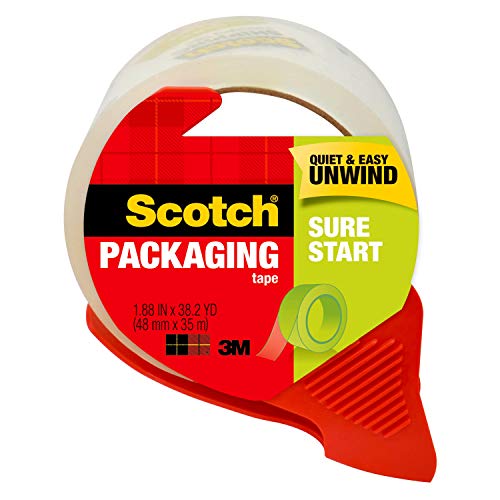 1.88"x 38.2 yd Clear Shipping Packaging Tape J16469