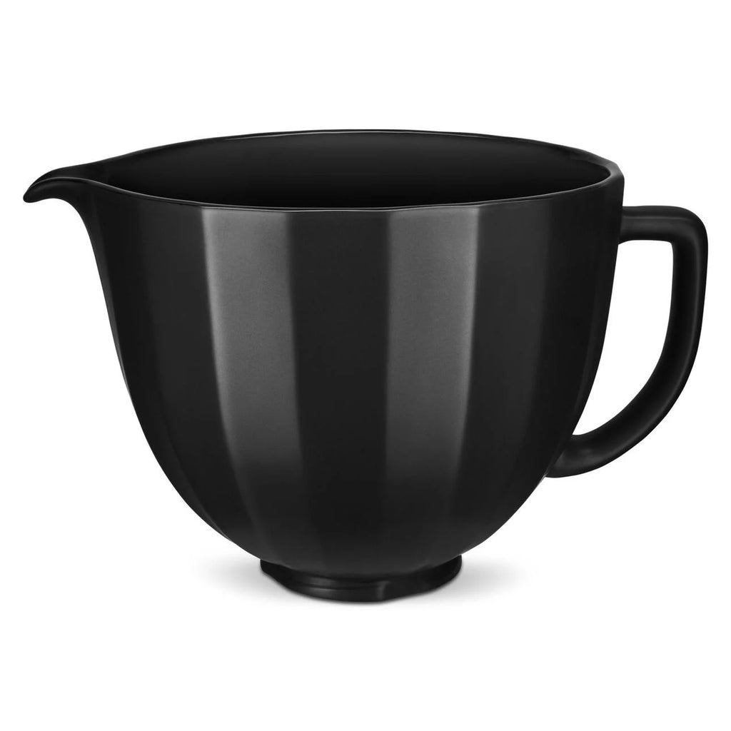 5 Quart Black Ceramic Bowl W93884