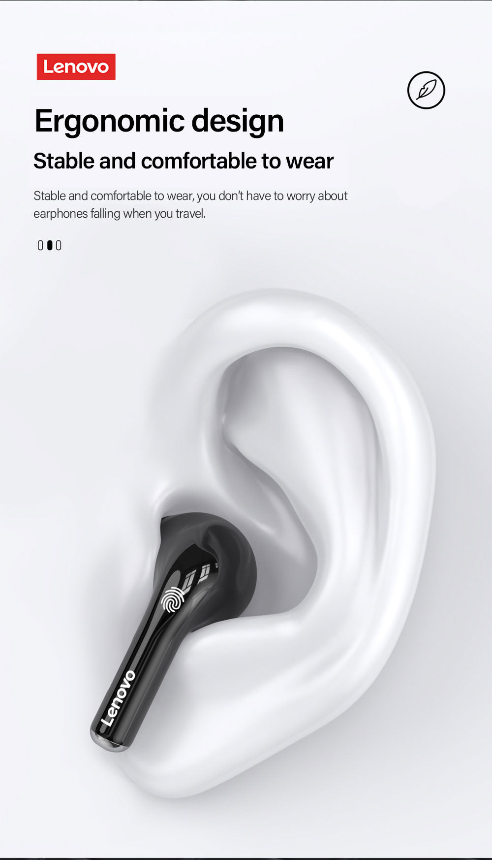 Wireless Sound Isolation Earphones Y2644
