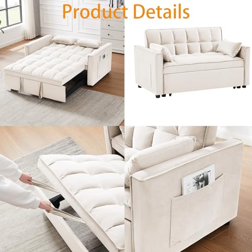 Grey Sleeper Sofa Bed V25777