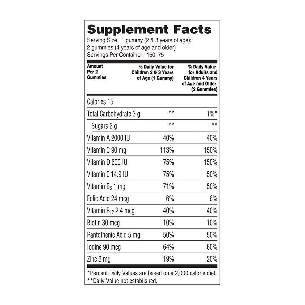 150 Count Gummies S425408