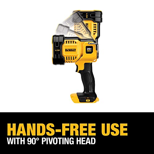 20V MAX LED Work Light, Handheld Spotlight, 1500 Lumens N416