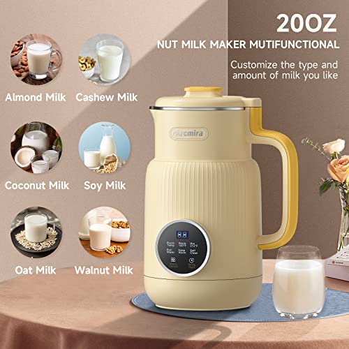 20 oz Automatic Nut Milk Maker with Nut Milk Bag F616716