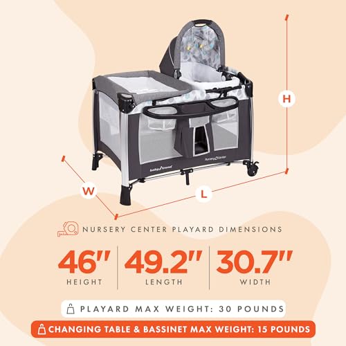 Portable Playard with Bassinet and Changing Table A920