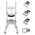 Commercial Vegetable Chopper French Fry Cutter with 4 Sizes Blades, Stainless Steel V344