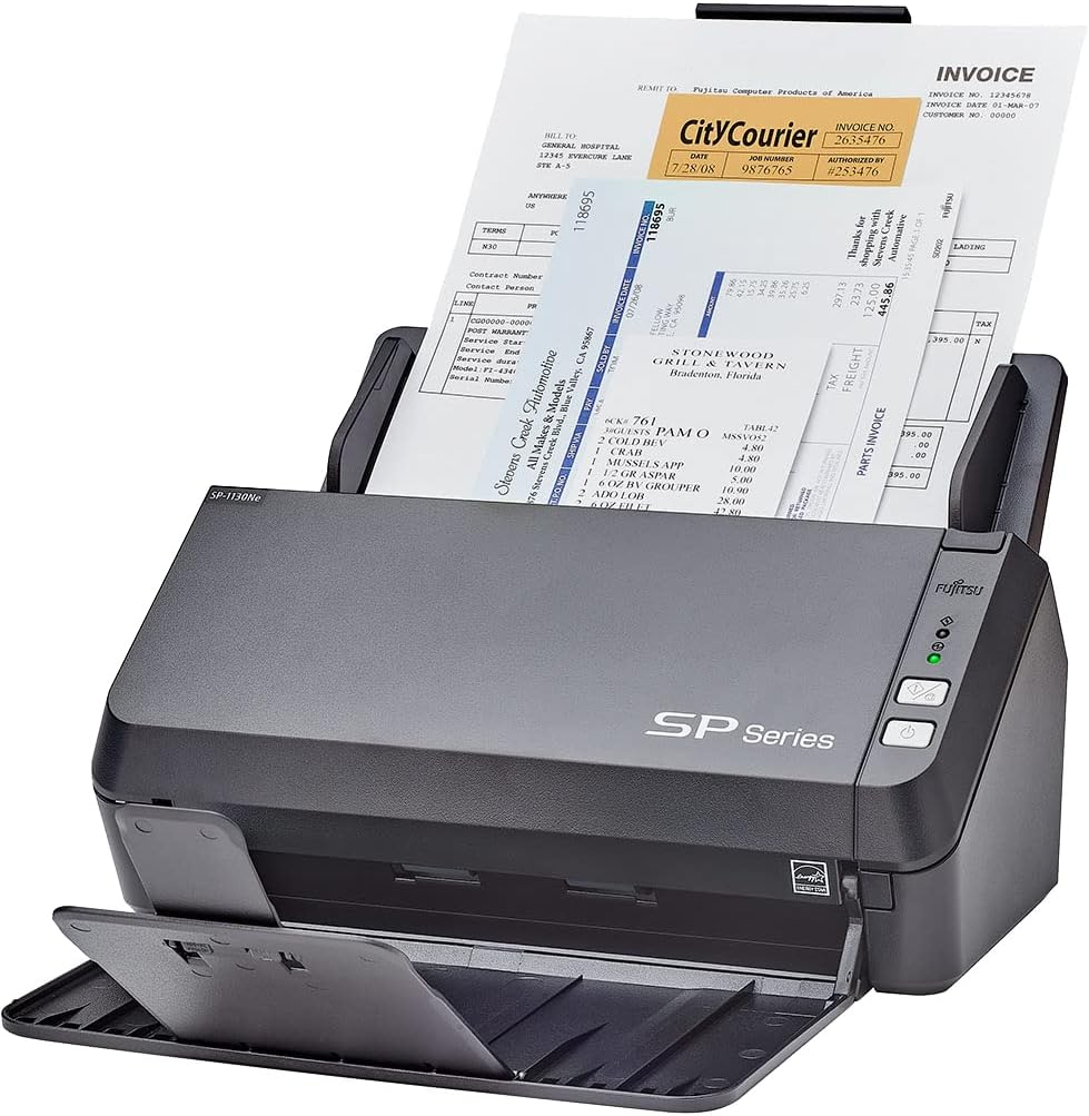 Color Duplex Document Scanner with Automatic Document Feeder O212238