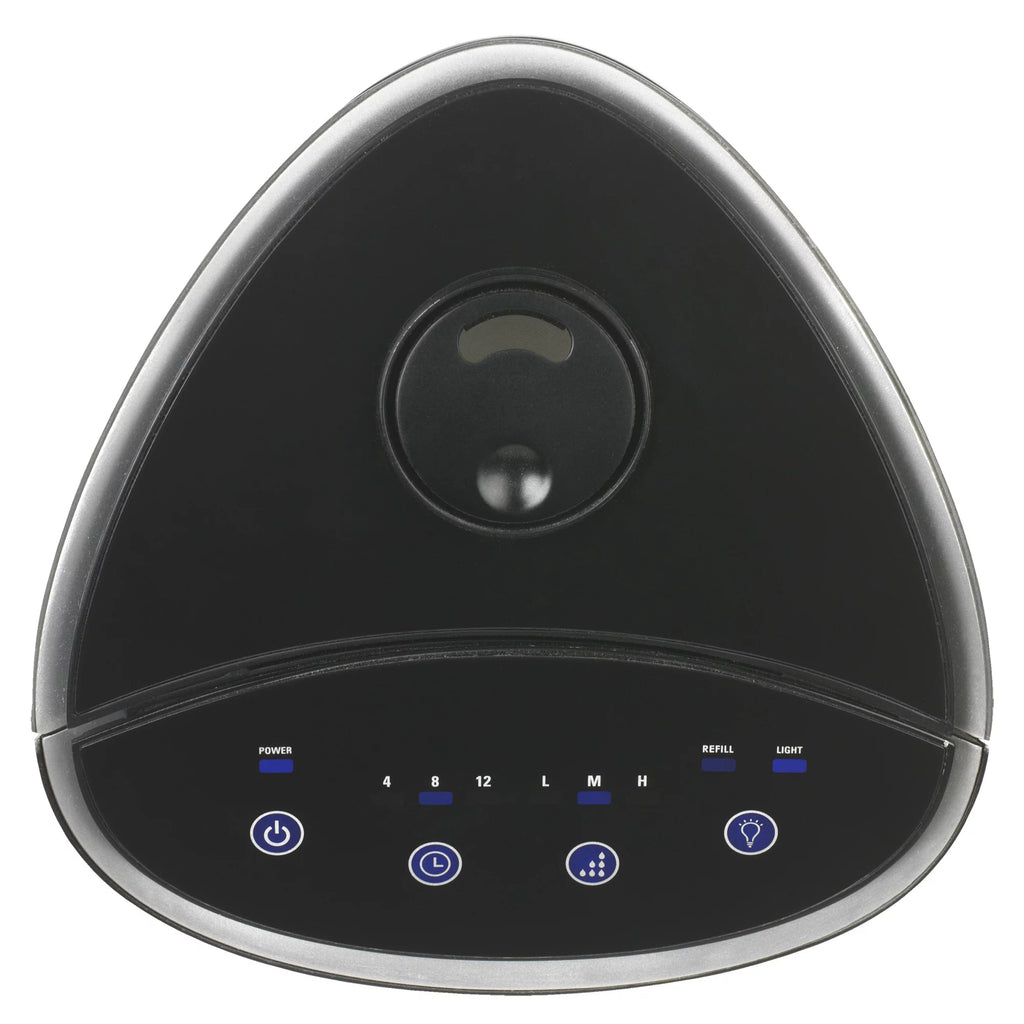 Black 1.5 Gallon Ultrasonic Cool Mist Tower Humidifier D785