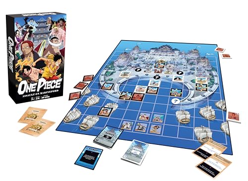 One Piece Board Game, 2-8 Players, 30-45 Min, Ages 8+ F952646