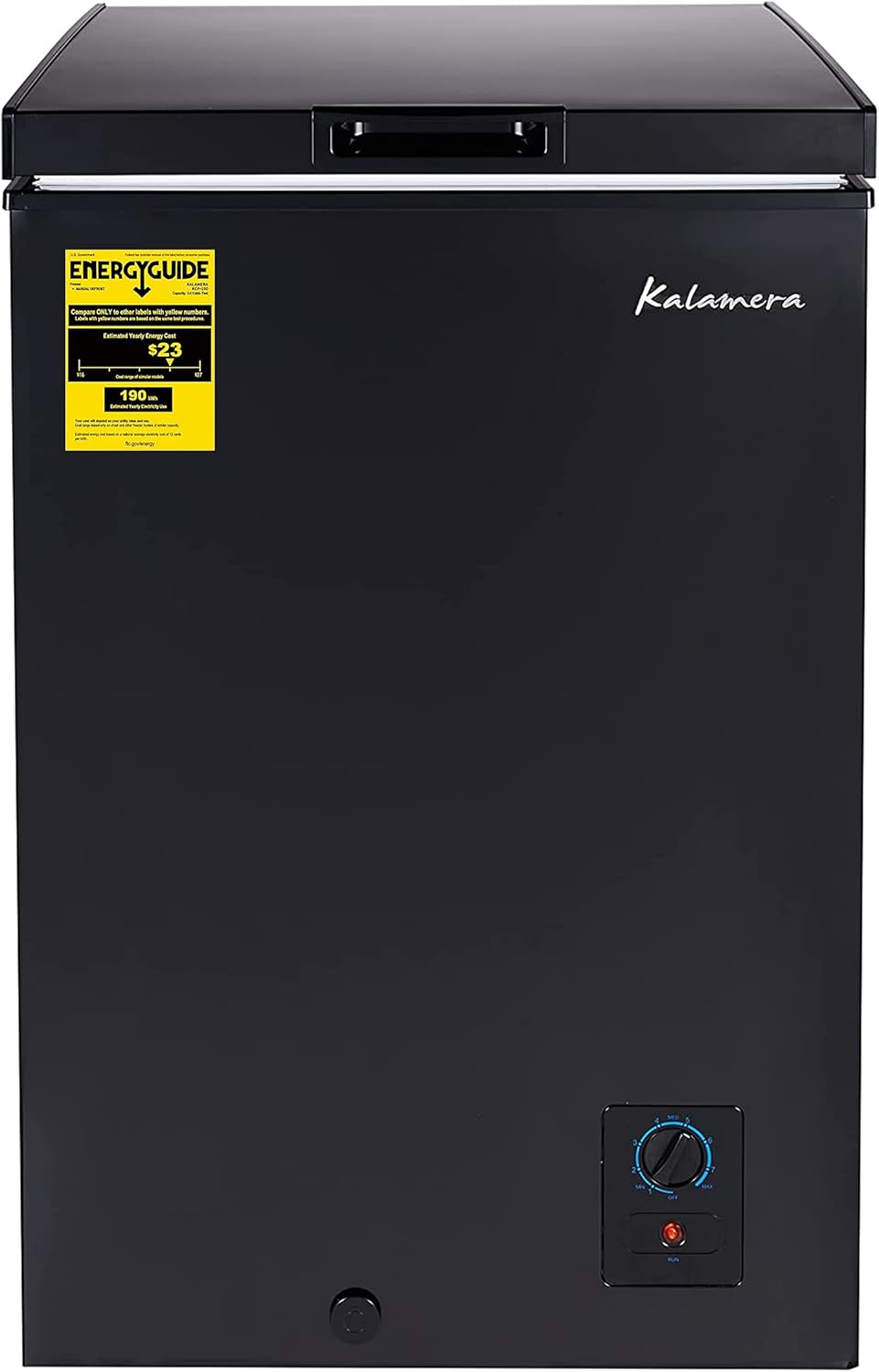 3.5 Cu.ft Chest Freezer Black F371360