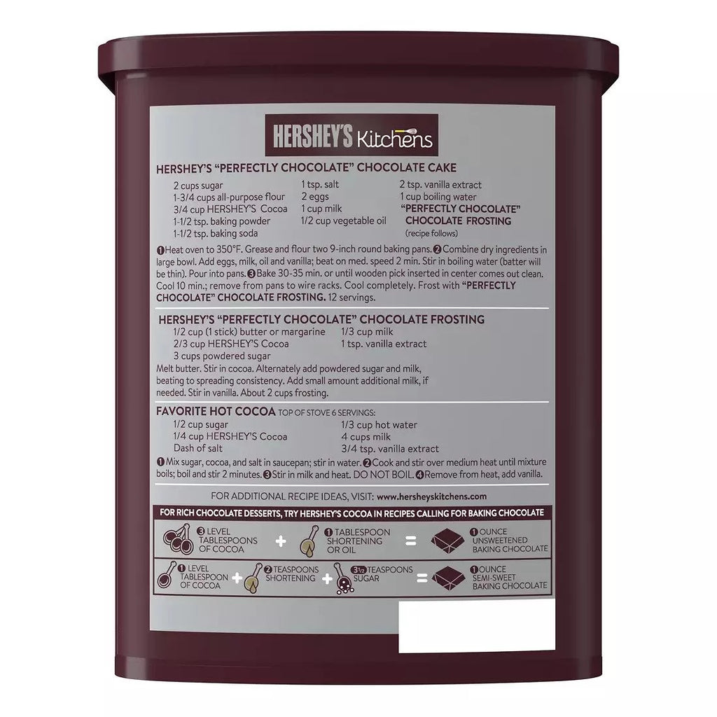 Natural Unsweetened Cocoa 23 oz. D7981
