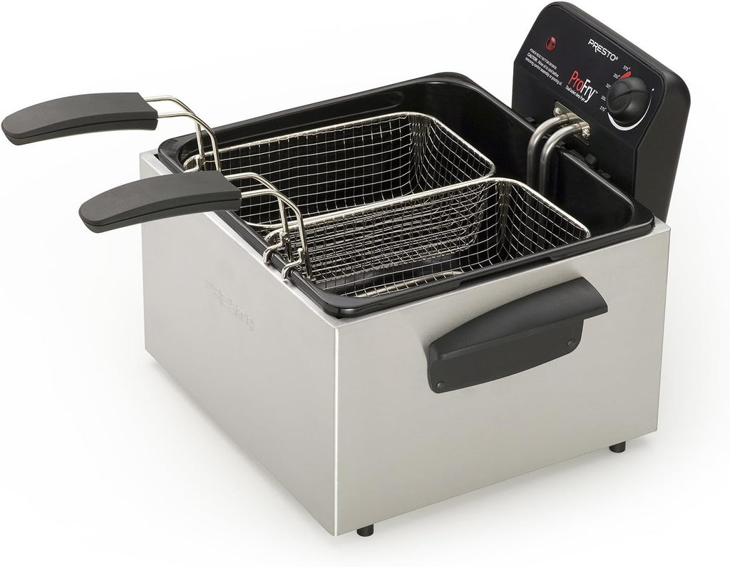 1800W 12-Cup Stainless Steel Deep Fryer L21152