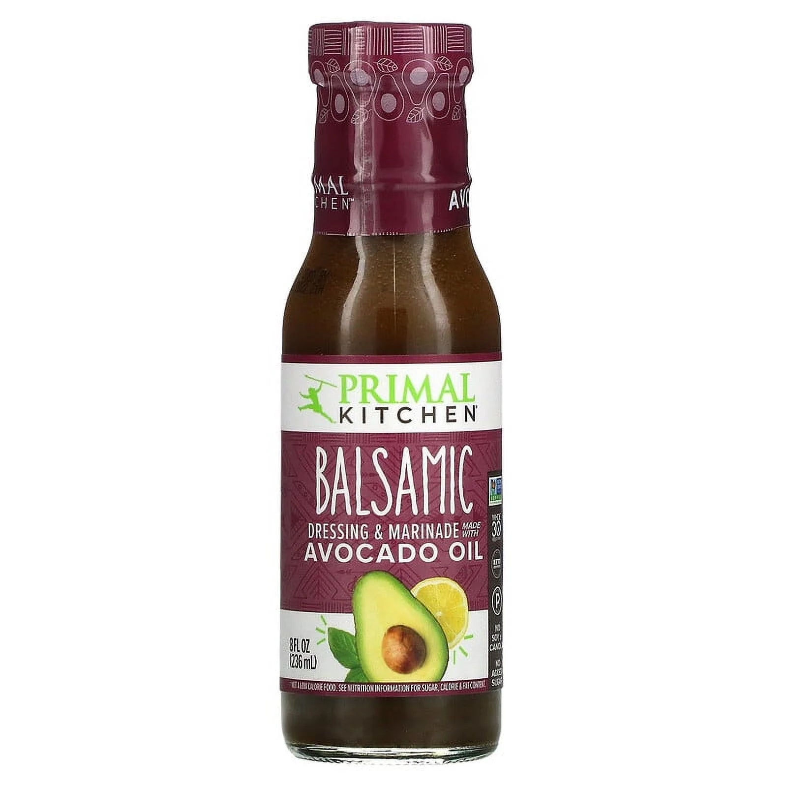 8 fl oz Pack of 2 Balsamic Dressing & Marinade with Avocado Oil J2109