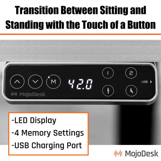 Electric Sit to Stand L-Shape Corner Desk L9634