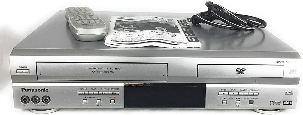 Double Feature DVD/VCR Combination Deck F632