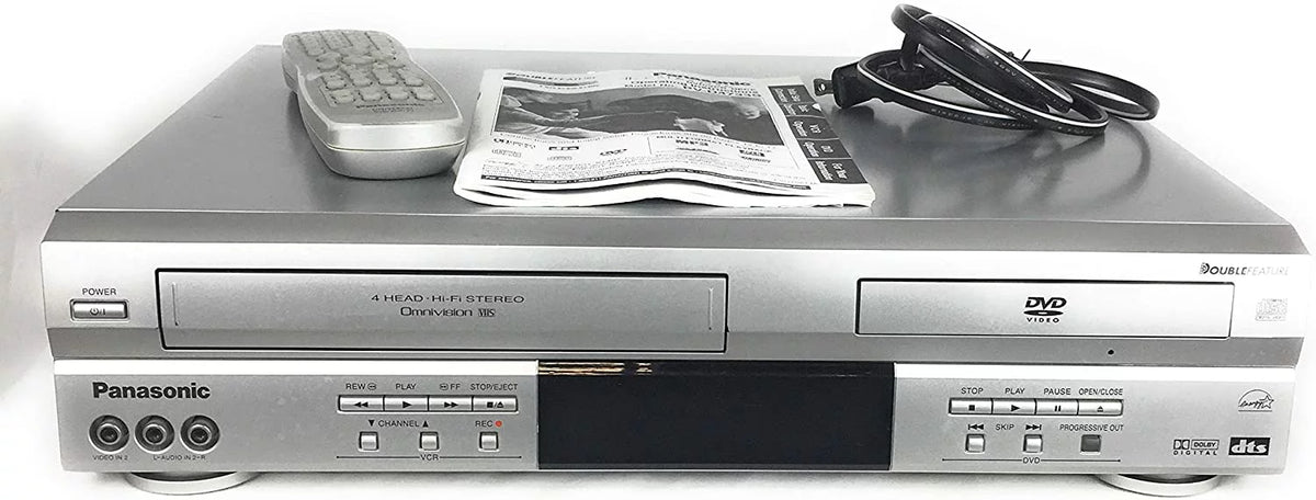 Double Feature DVD/VCR Combination Deck F632