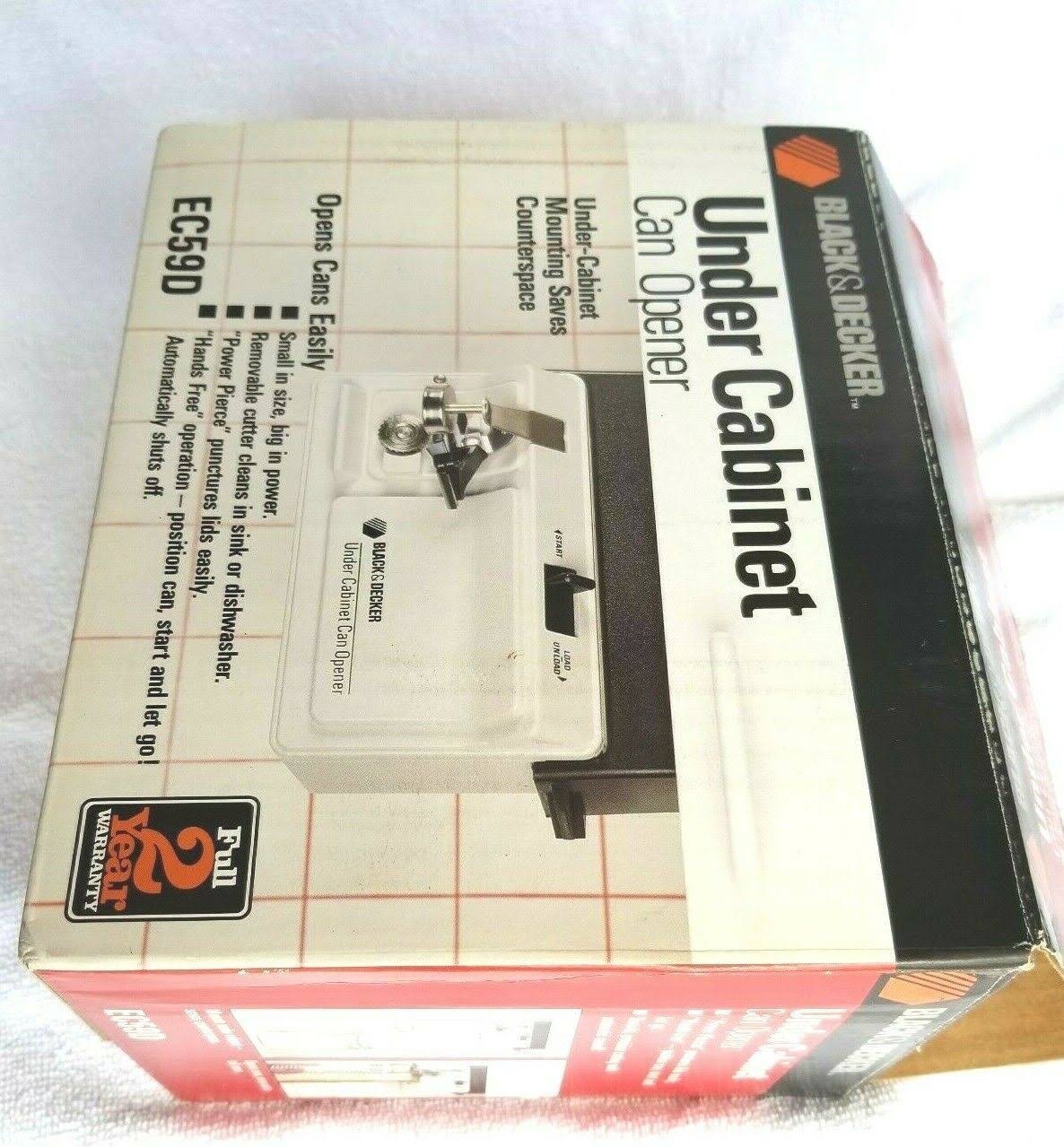Under Cabinet Electric Can Opener T6116
