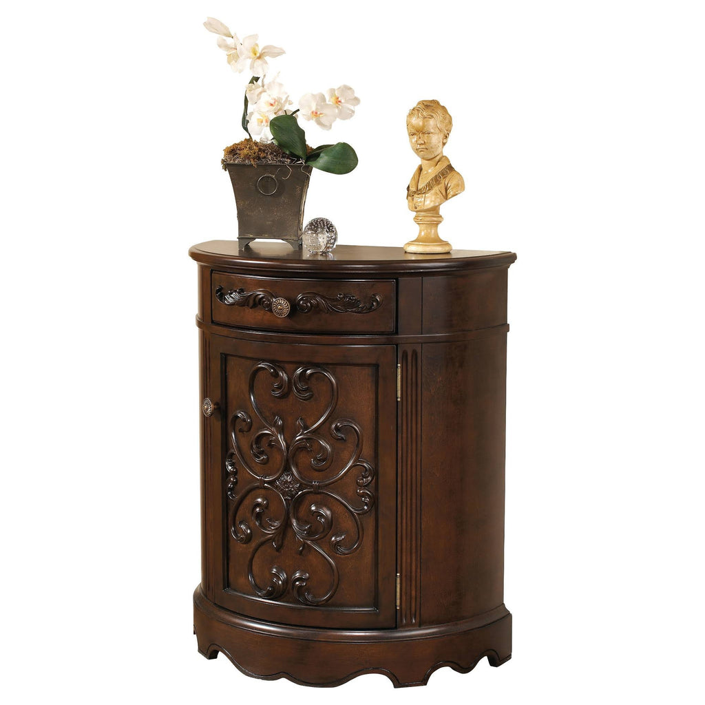 Dark Brown Accent Cabinet S891459