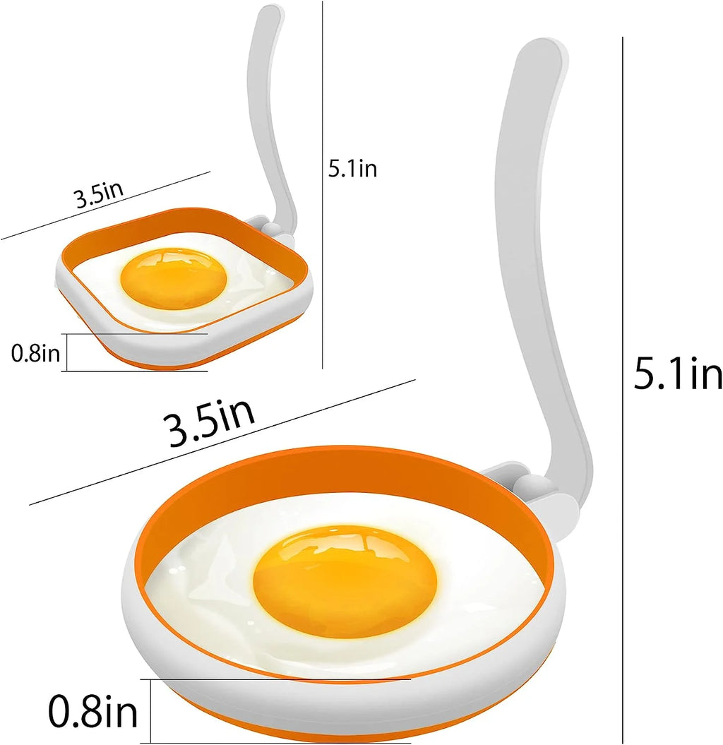 Non Stick Silicone Egg Rings B5042