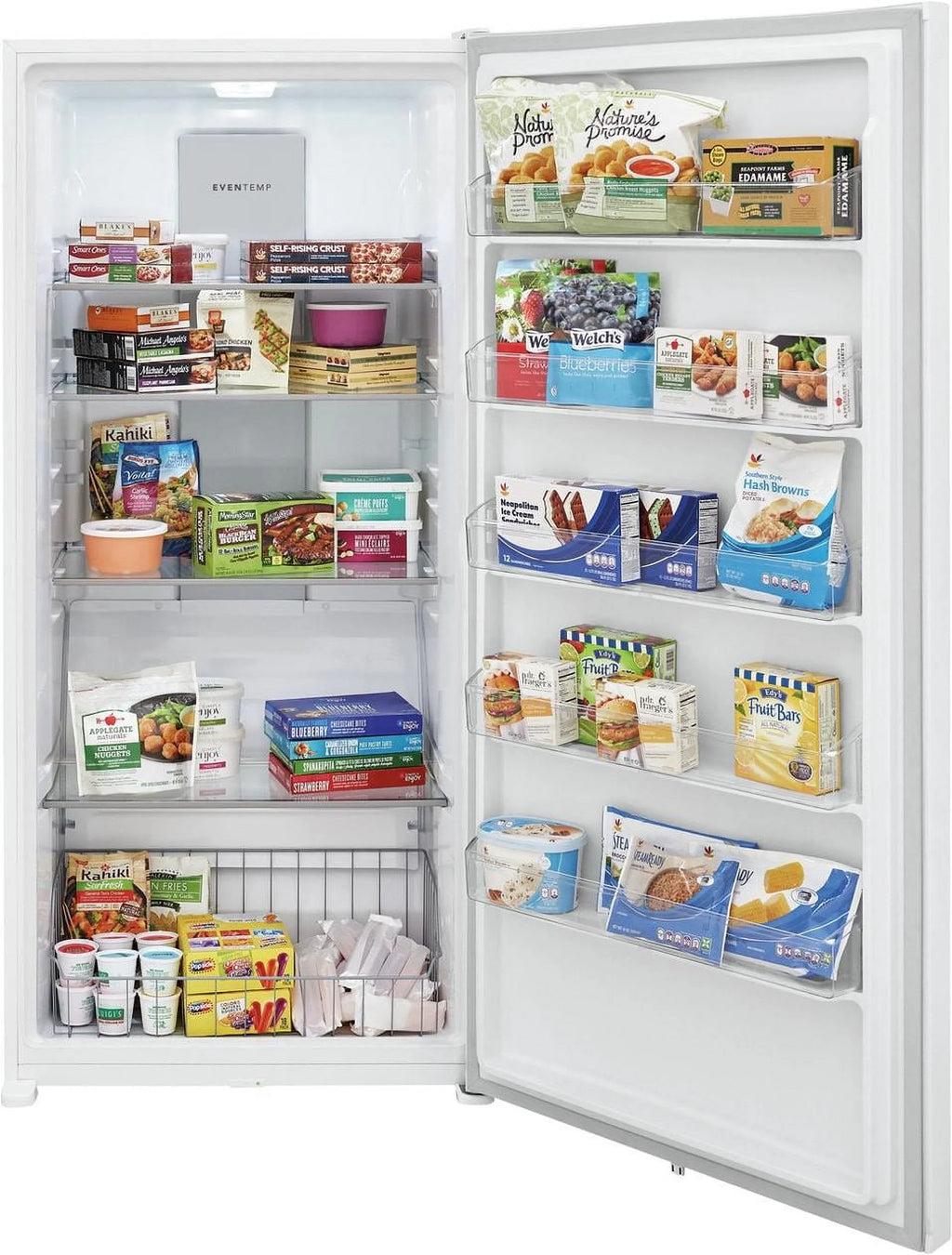Gray Upright Freezer X9693