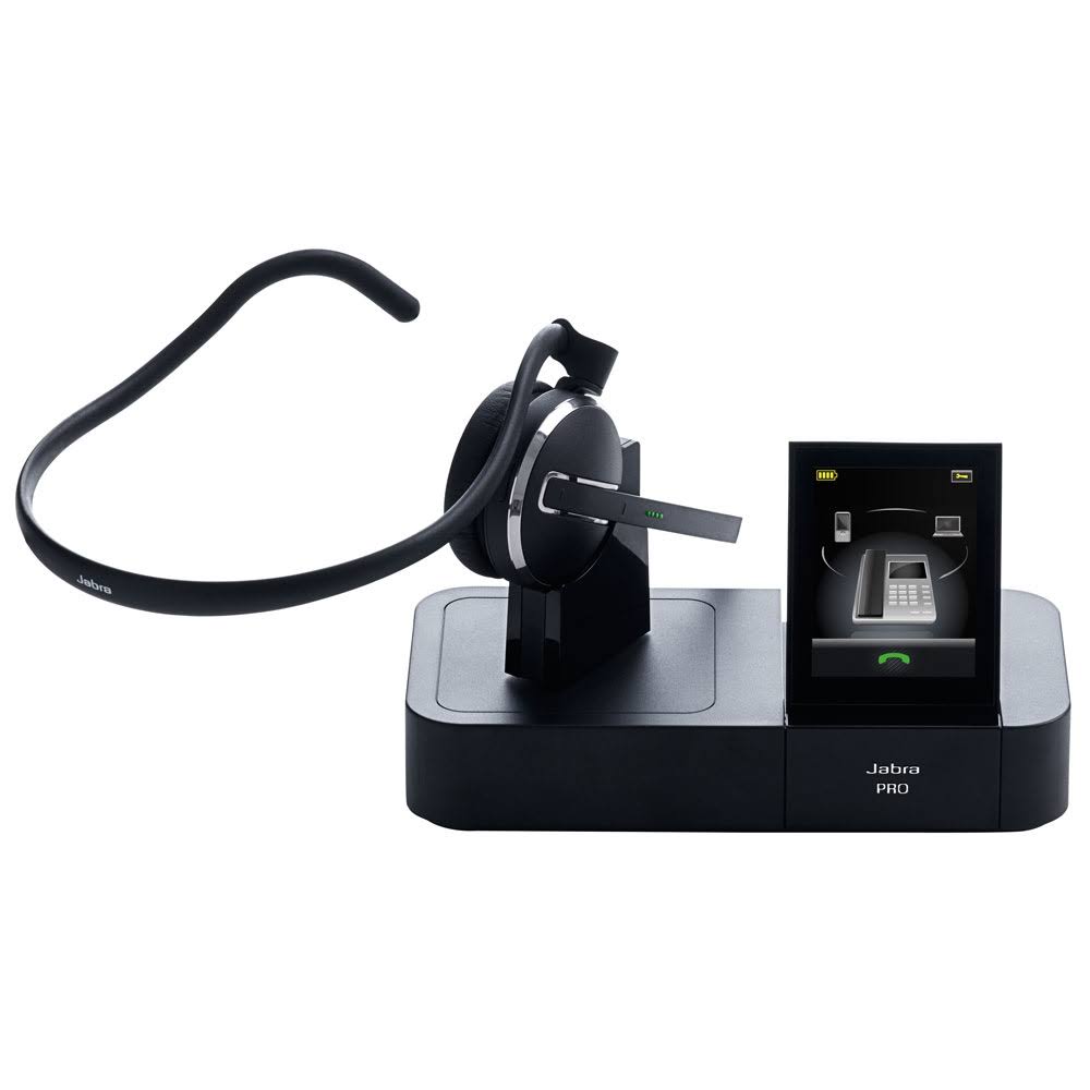 Black Monaural Wireless Headset M3157