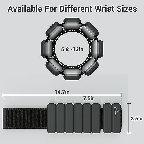 1 Pair Adjustable Silicone Wrist Bangles Z1753
