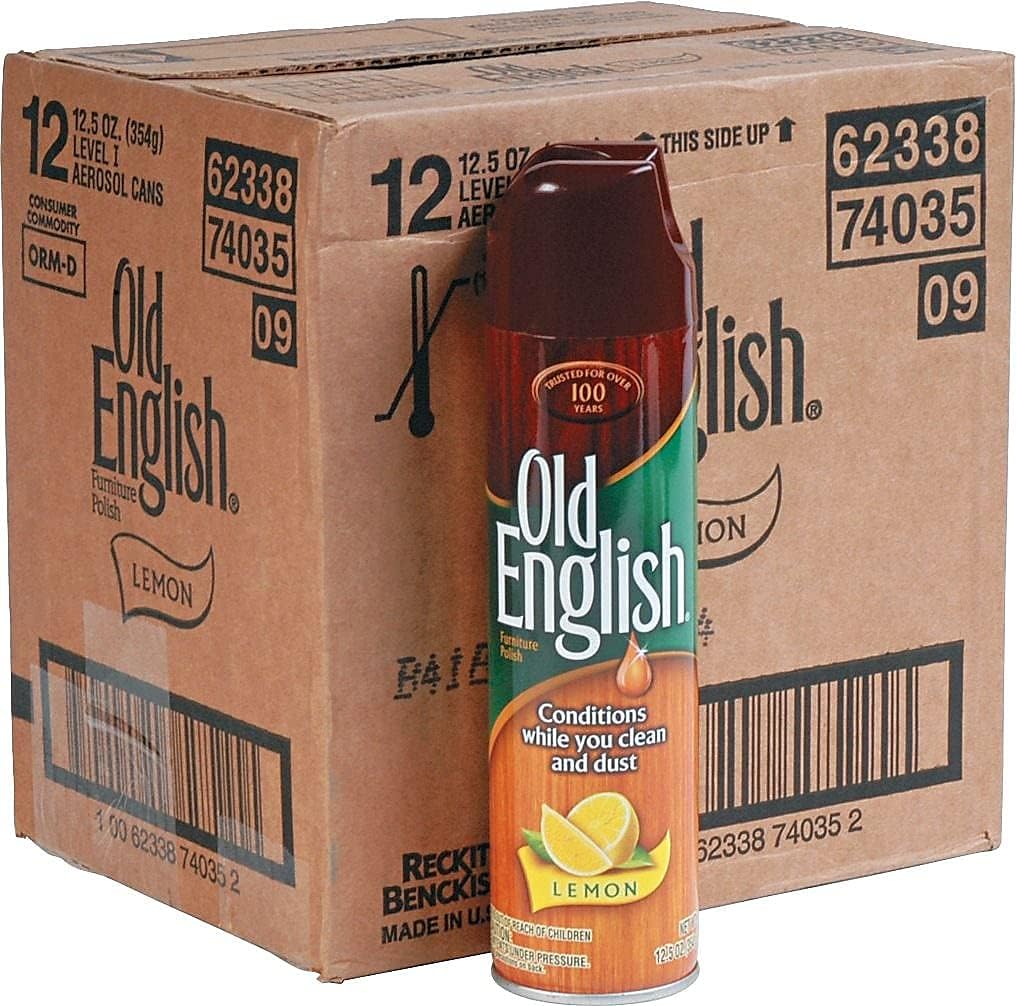 12.5 oz Lemon Scent Furniture Polish V727
