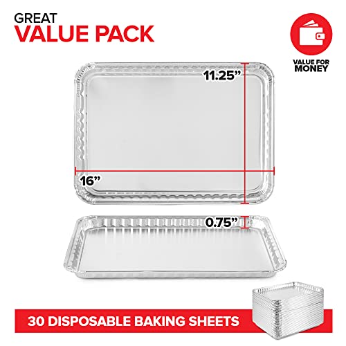 Disposable Aluminum Foil Baking Sheets G797