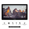 43" Outdoor Partial Shade 4K UHD LED TV with Waterproof Remote M95294